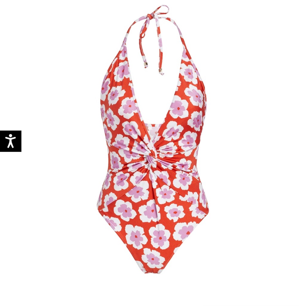 WINDFLOWER PLUNGE SWIMSUIT